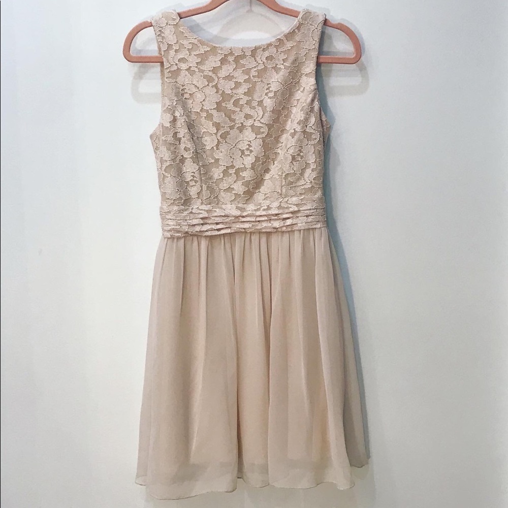 Boutique - Jr. Pink Blush lace Dress sz 3 - Picture 3 of 10